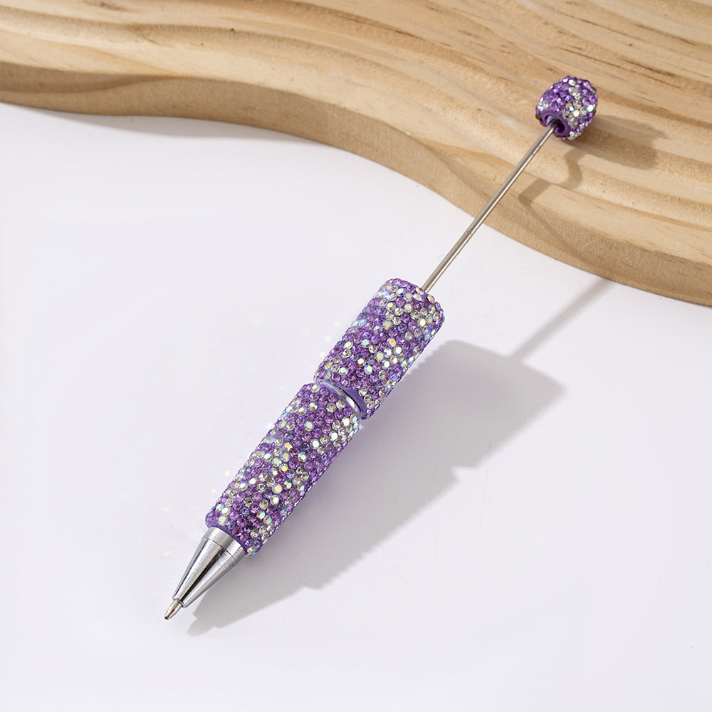 Wholesale 2pcs Beadable Pens Clay Diamond Creative Fashion  Pen